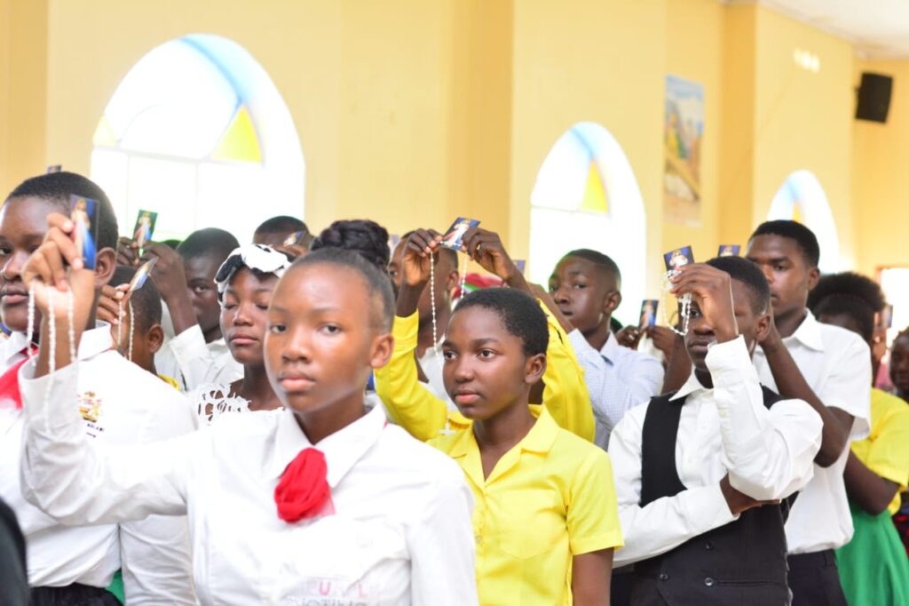 Confirmation at Kaggwa Woyera Parish